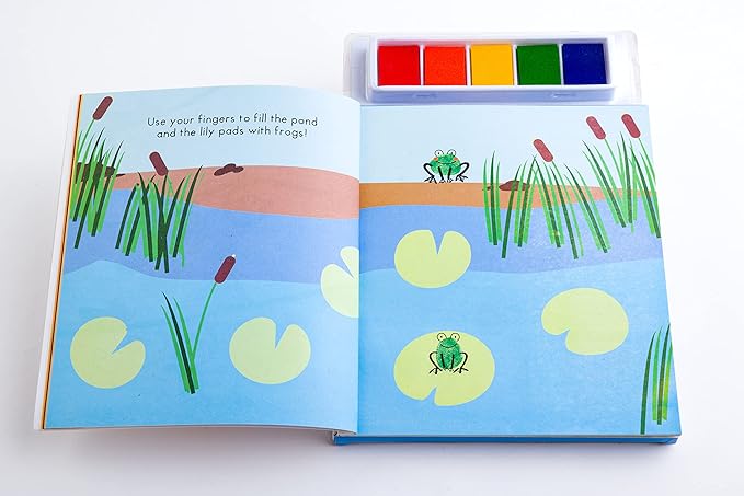 Hinkler Finger Prints activity book