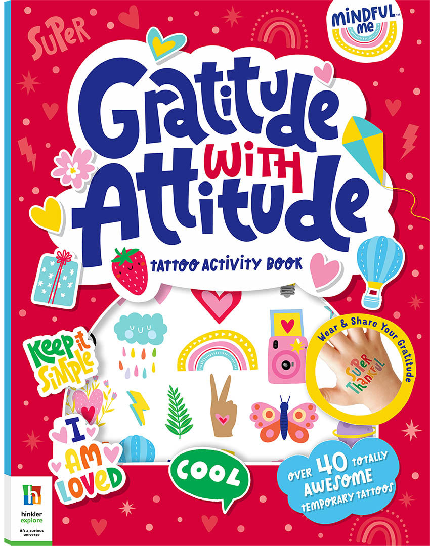Hinkler Gratitude with Attitude mindfulness activity book