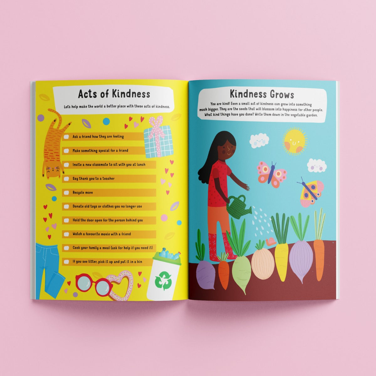 Hinkler Mindful Me wellness activity book