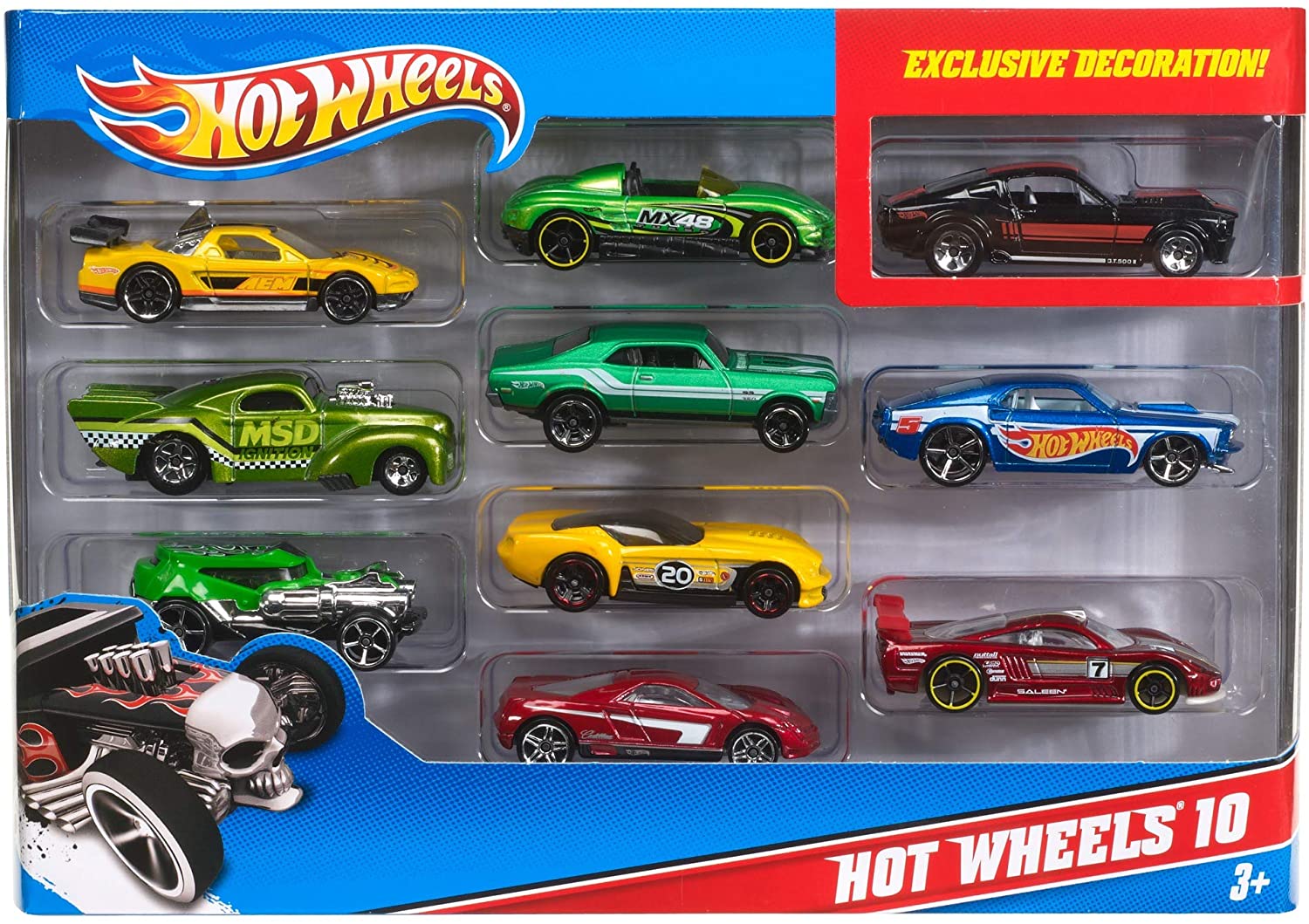 Hot Wheels 10 Cars