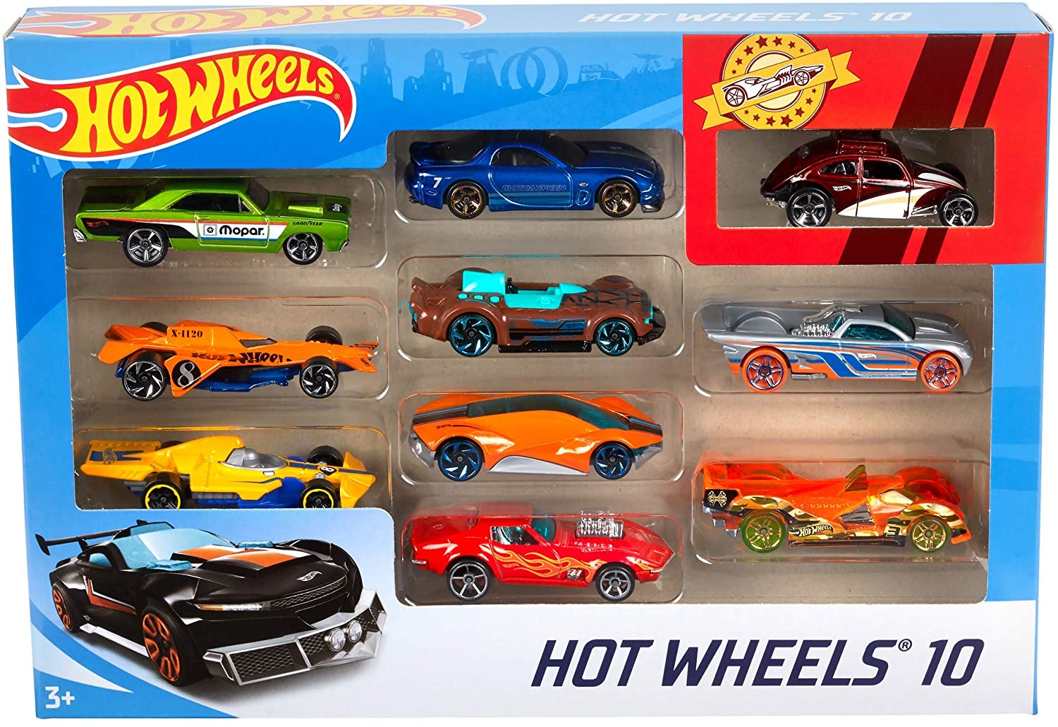 Hot Wheels 10 Pack Cars