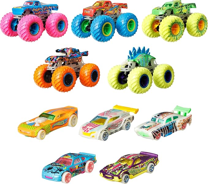Hot Wheels 10 Truck Pack