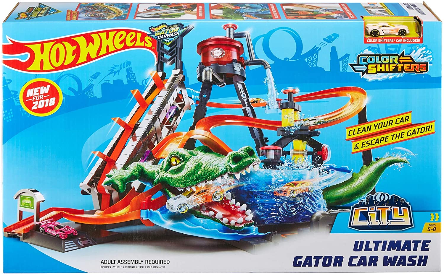 Hot Wheels City car wash