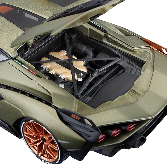 Hybrid Lamborghini Sian diecast vehicle