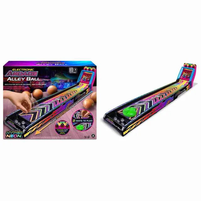 Hyper Neon Arcade Alley Ball