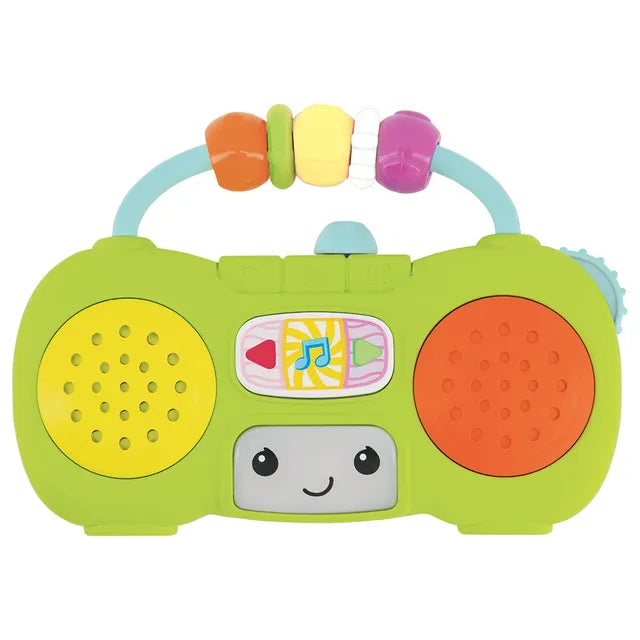Infantino Music and Light Pretend Mini Boombox
