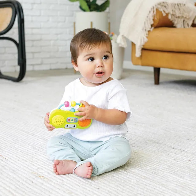 Infantino Music and Light Pretend Mini Boombox