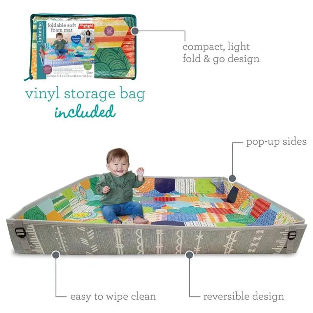 Infantino Foldable Soft Foam Mat