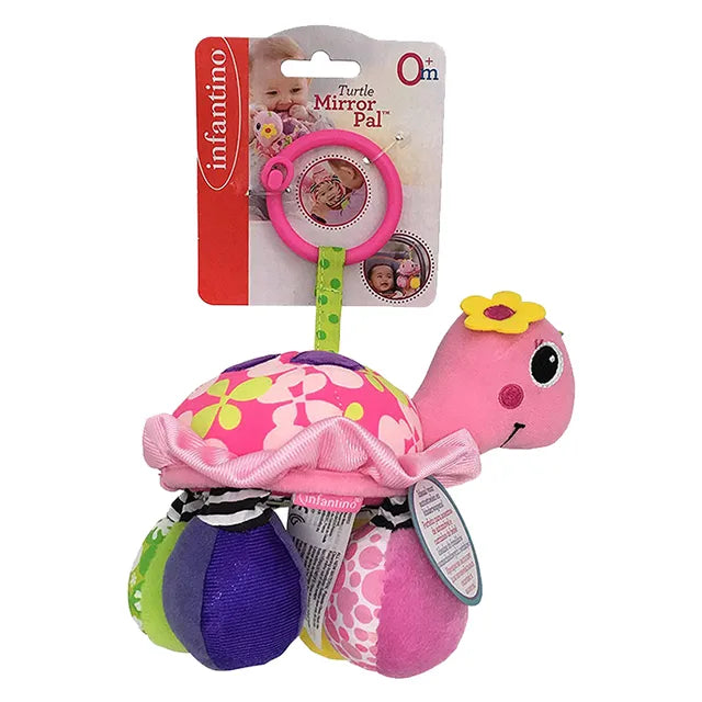 Infantino Turtle Mirror Pal Sparkle Infantino Yallatoys
