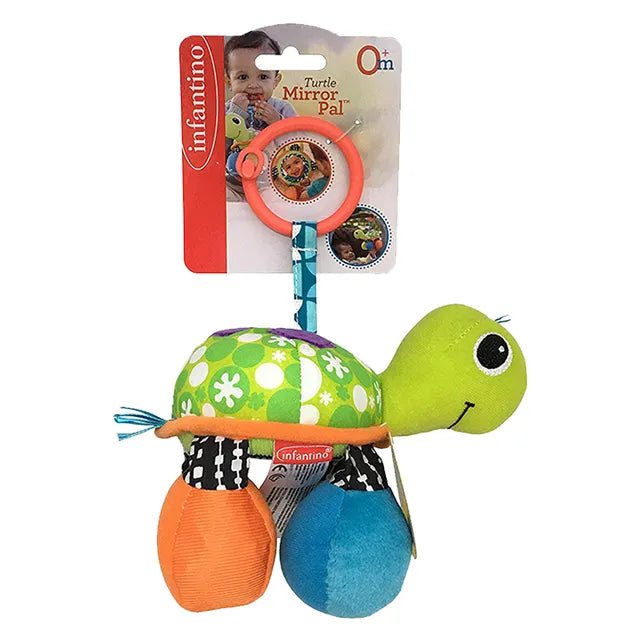 Infantino Topsy Mirror Pal Turtle Infantino Yallatoys