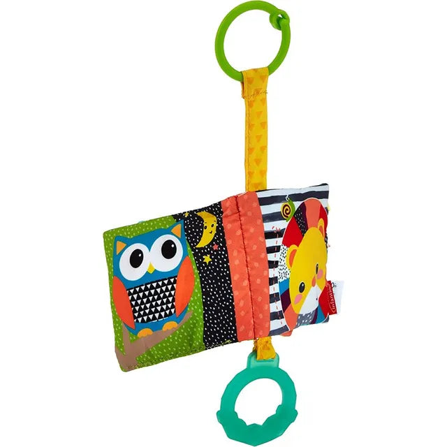 Infantino Link & Squeak Animal Crinkle Book Infantino Yallatoys