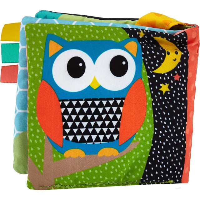 Infantino Link & Squeak Animal Crinkle Book Infantino Yallatoys