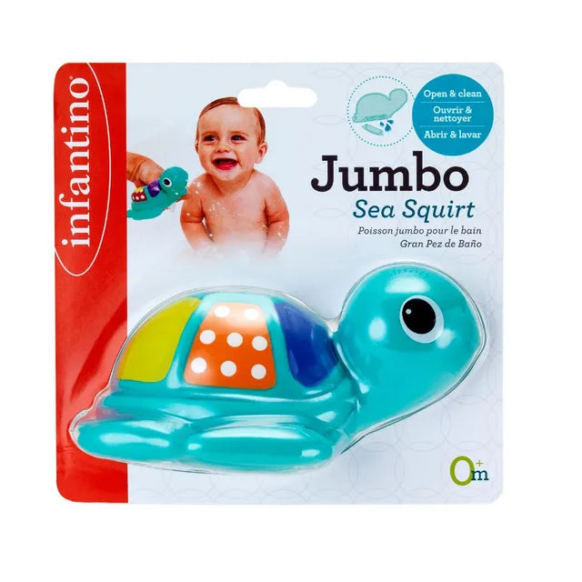 Infantino Jumbo Sea Squirt Turtle Infantino Yallatoys