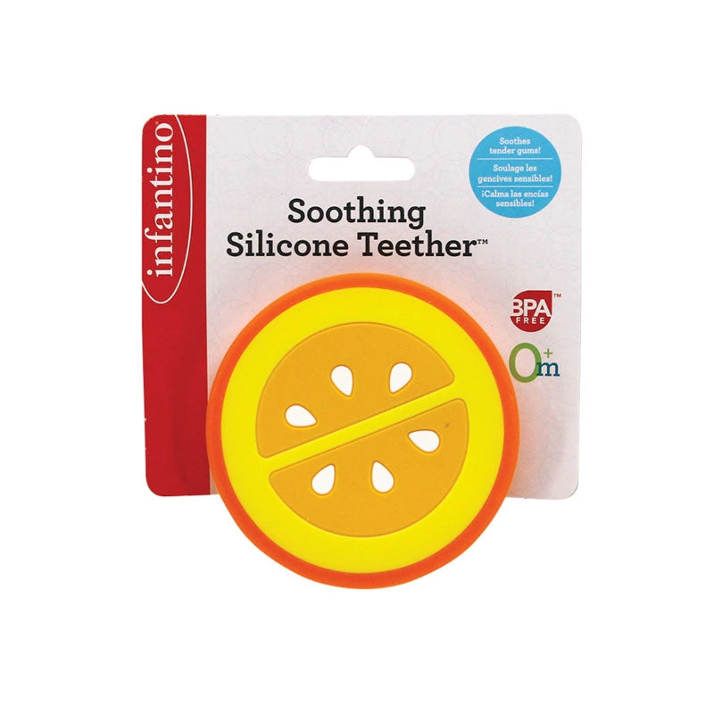 Infantio Soothing Silicone Teether Orange Infantino Yallatoys
