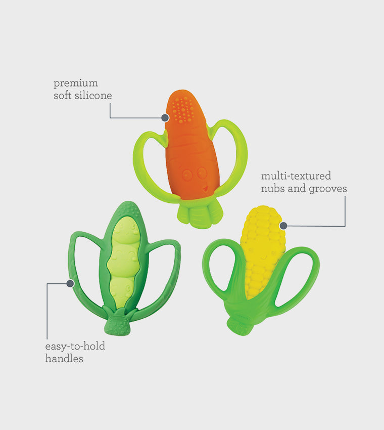 Infantio Farmers Market Teether Gift Set Infantino Yallatoys
