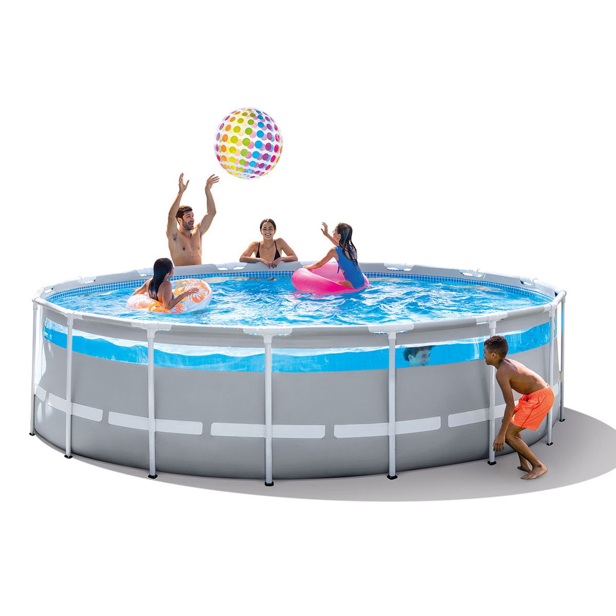 Intex Clearview Prism Frame Premium Pool Set