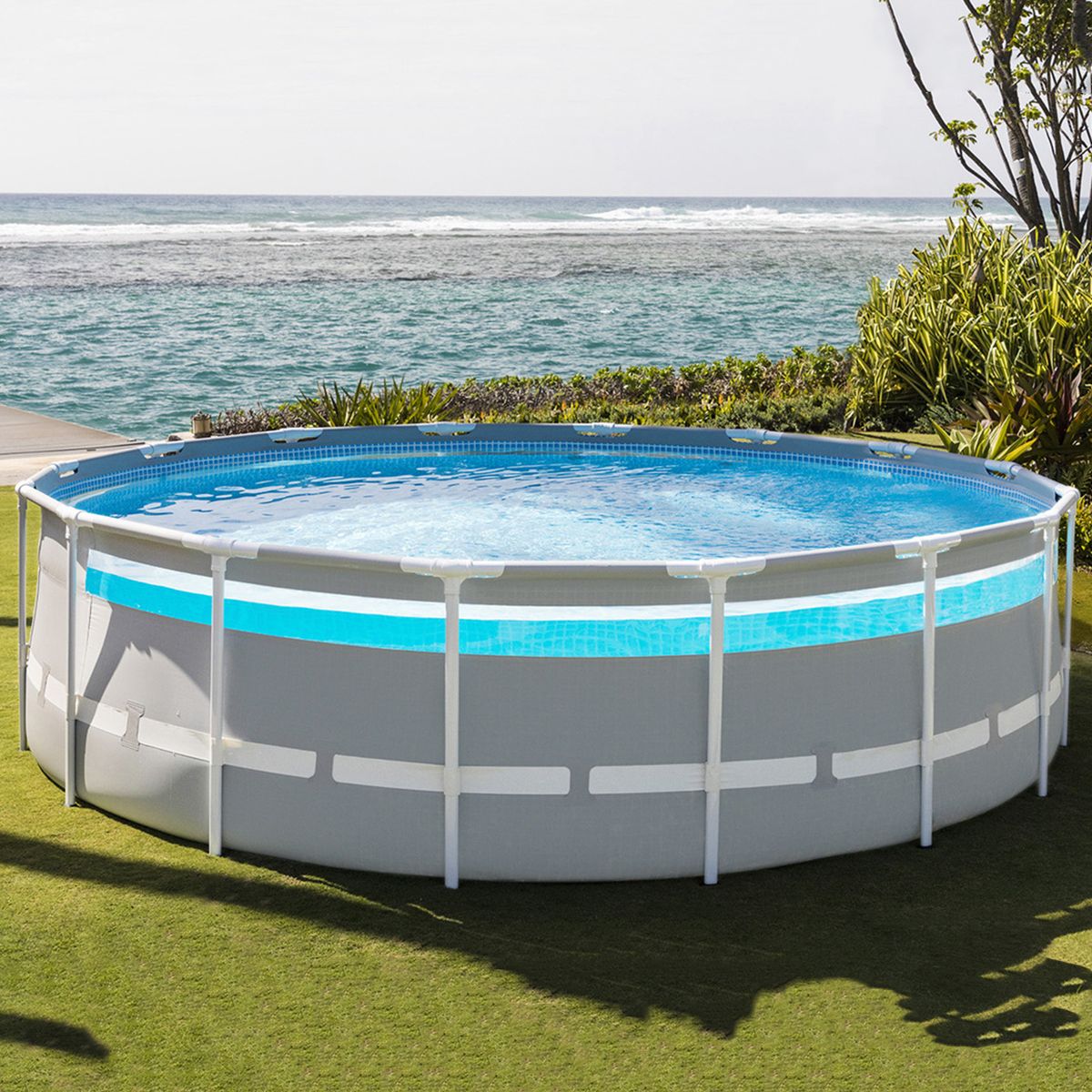 Intex Clearview Prism Frame Premium Pool Set