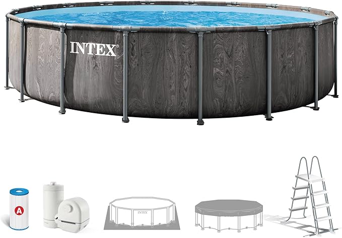 Intex Greywood Prism Frame Premium Pool Set 549cm