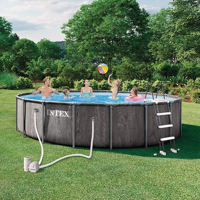 Intex Greywood Prism Frame Premium Pool Set 549cm