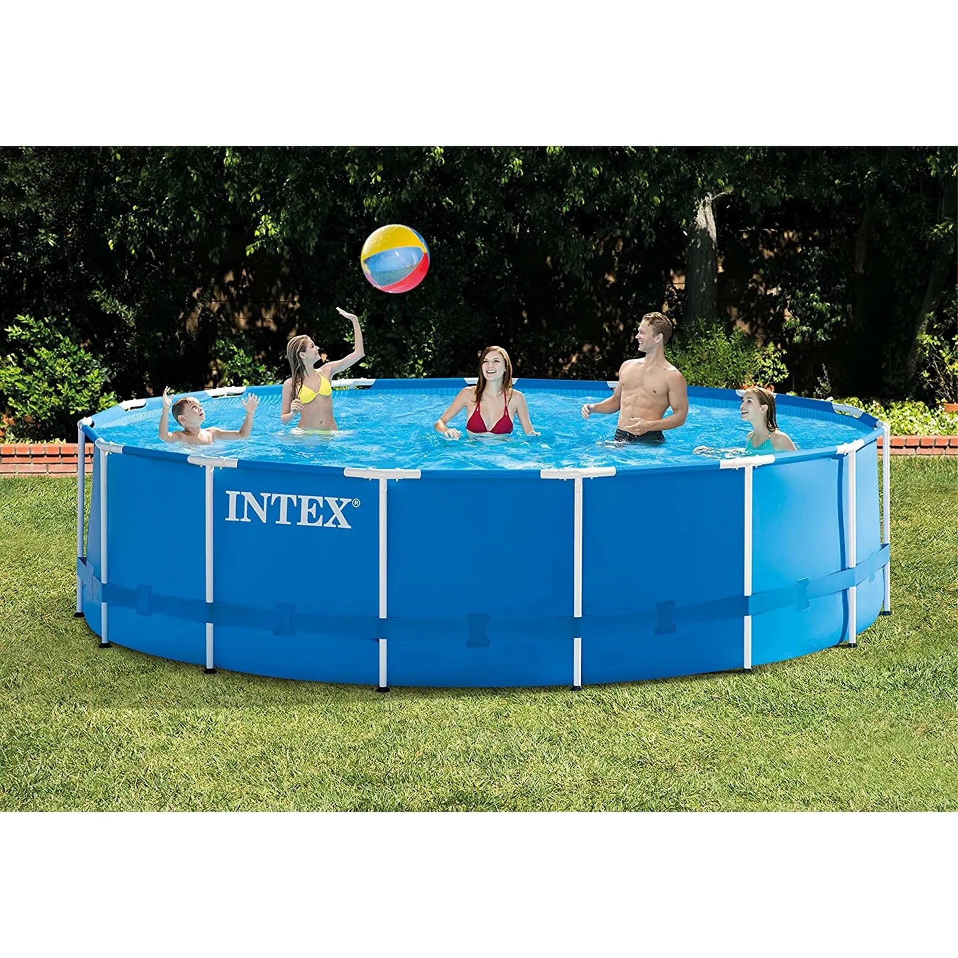 Intex Metal Frame Pool Set 457?122cm