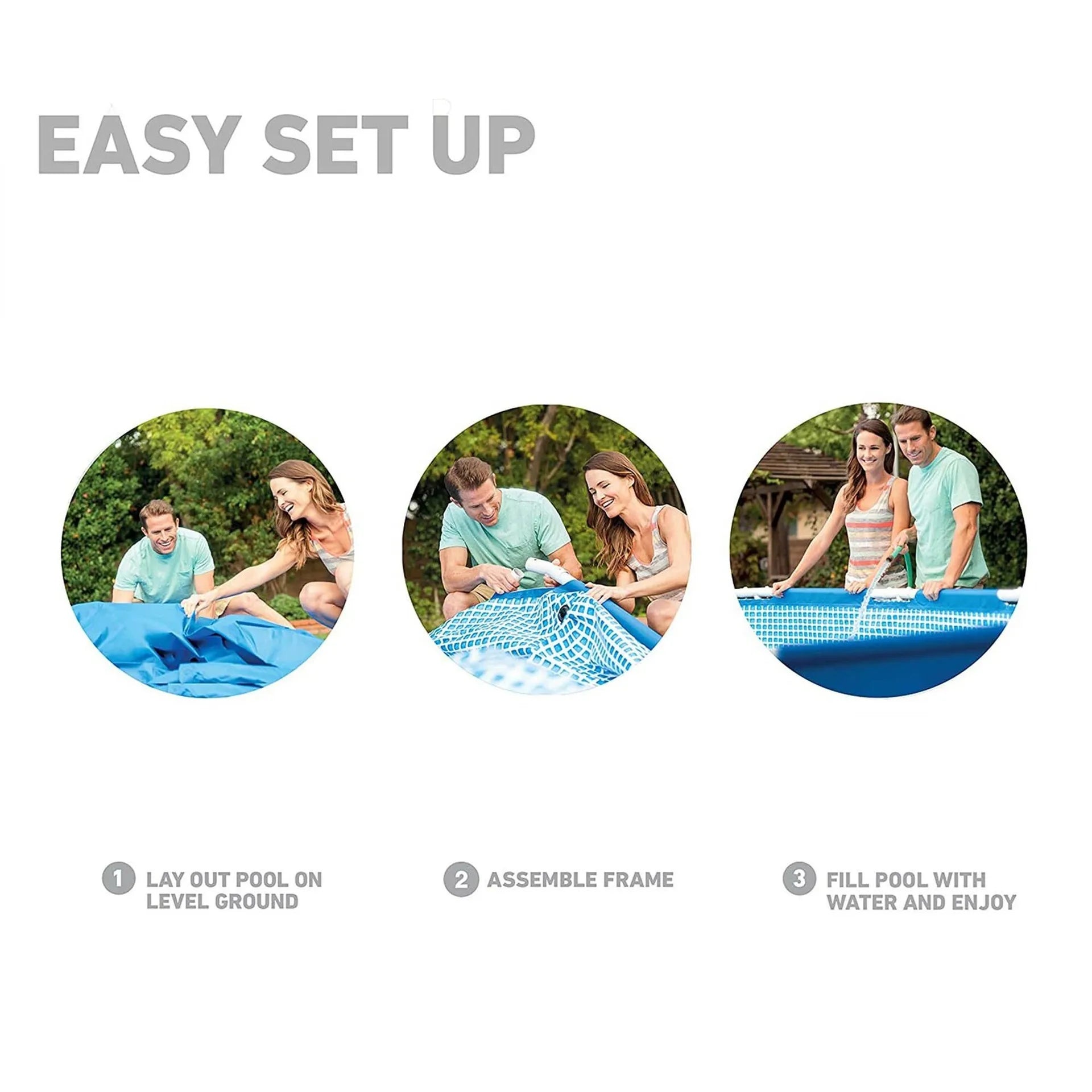 Intex Metal Frame Pool Set 457?122cm