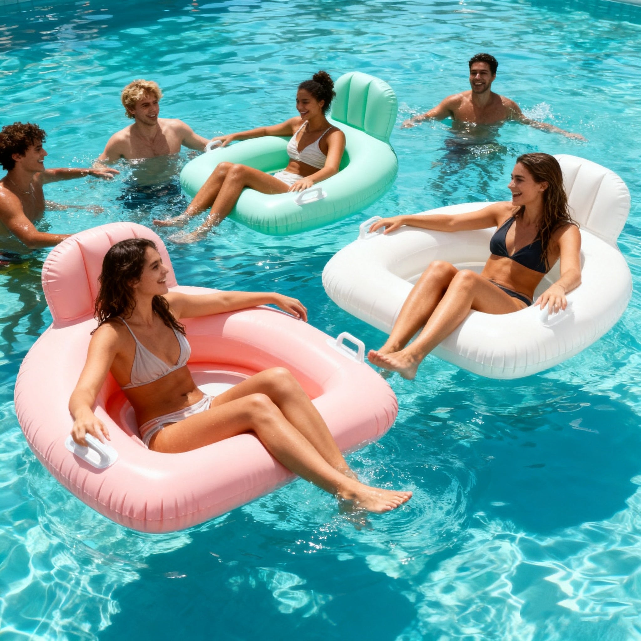 Intex Pillow Float Lounges Assorted 3 Colors