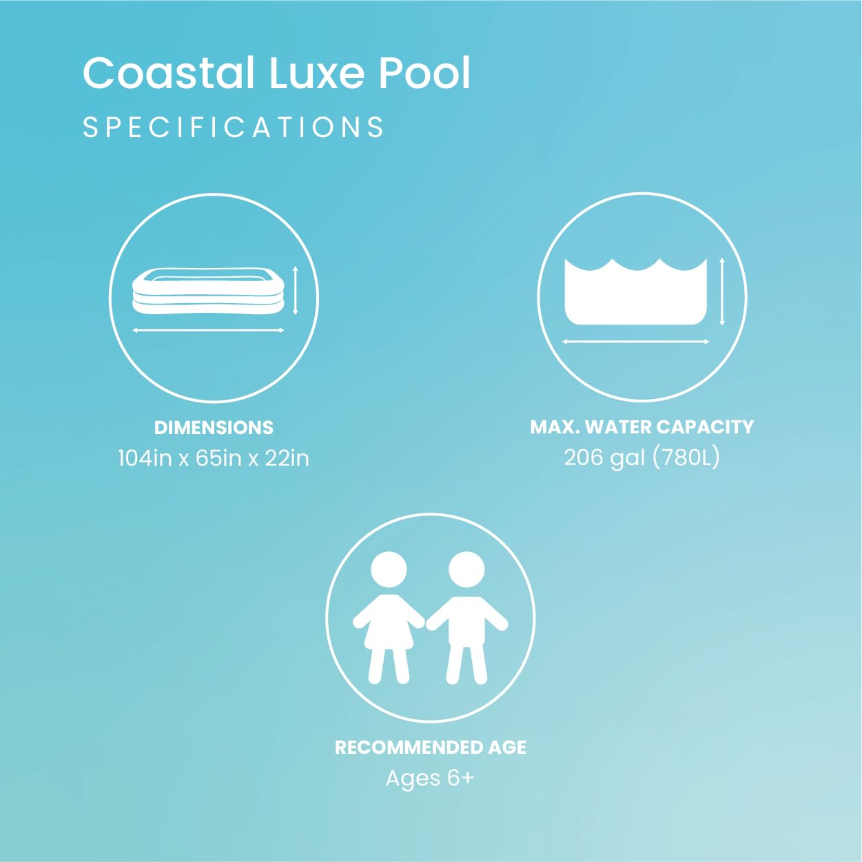 Intex Inflatable Swim Center Family Lounge
