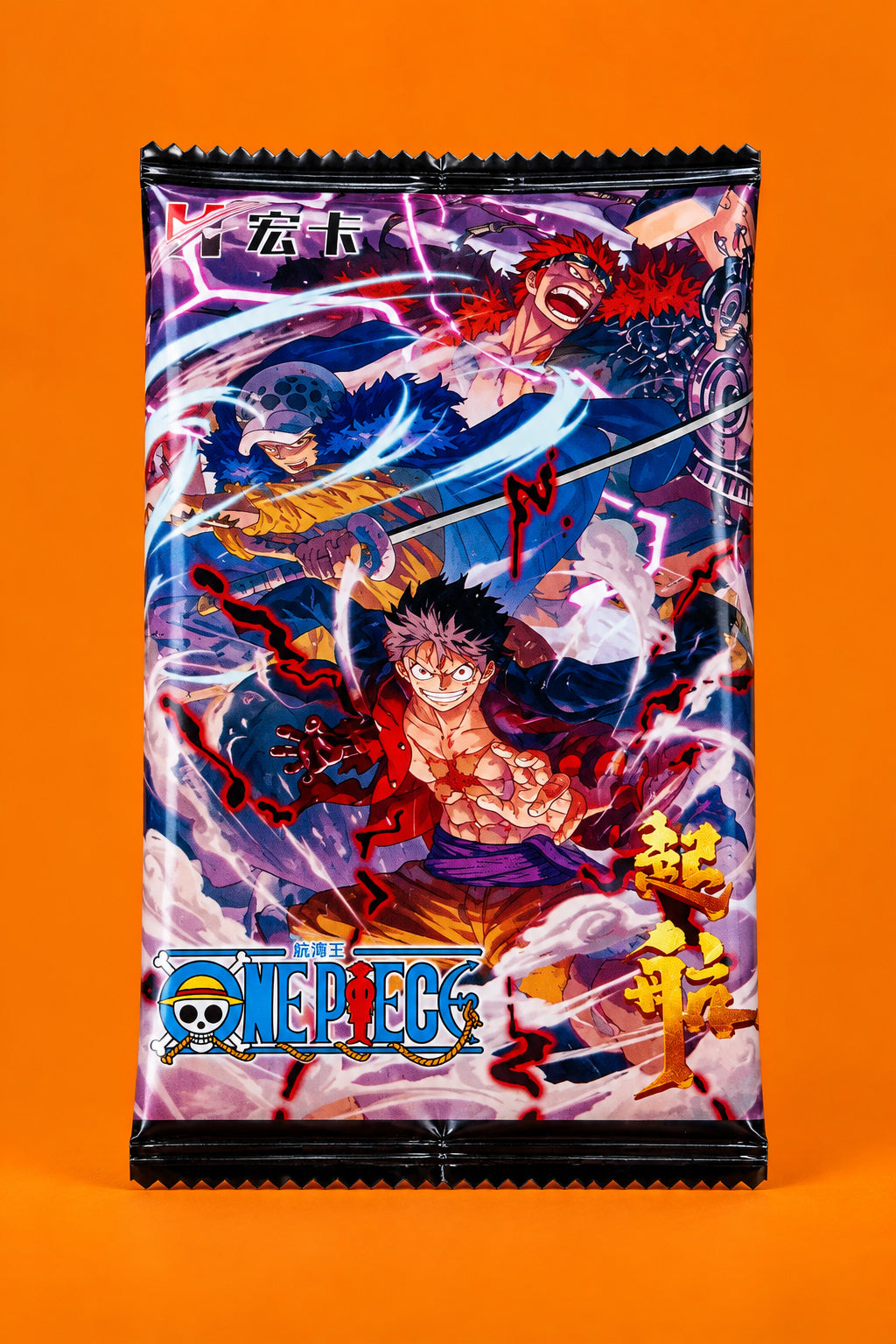 One Piece Official Card Sleeve 3 Captain Card