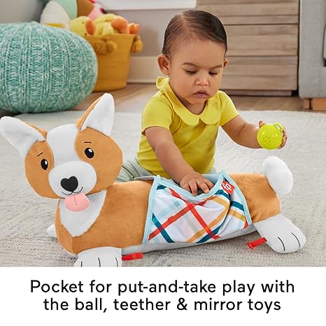 Infant Puppy Support Plush Figure