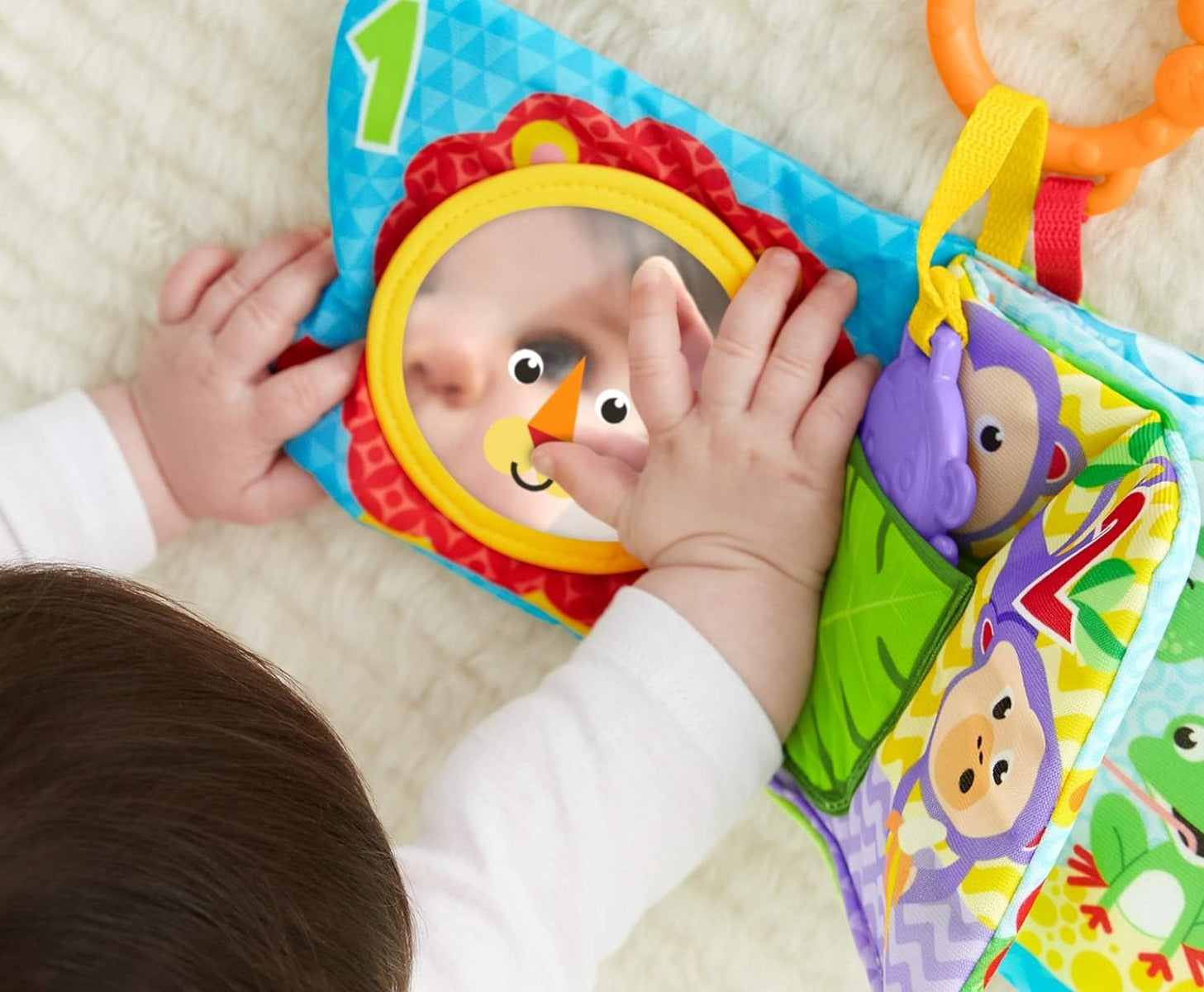Infant Sensory Development Activity Book Toy