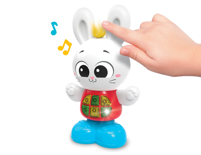 Interactive Baby Hoppers Hare Toy Layout