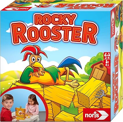 Interactive Balancing Rooster Game Toy