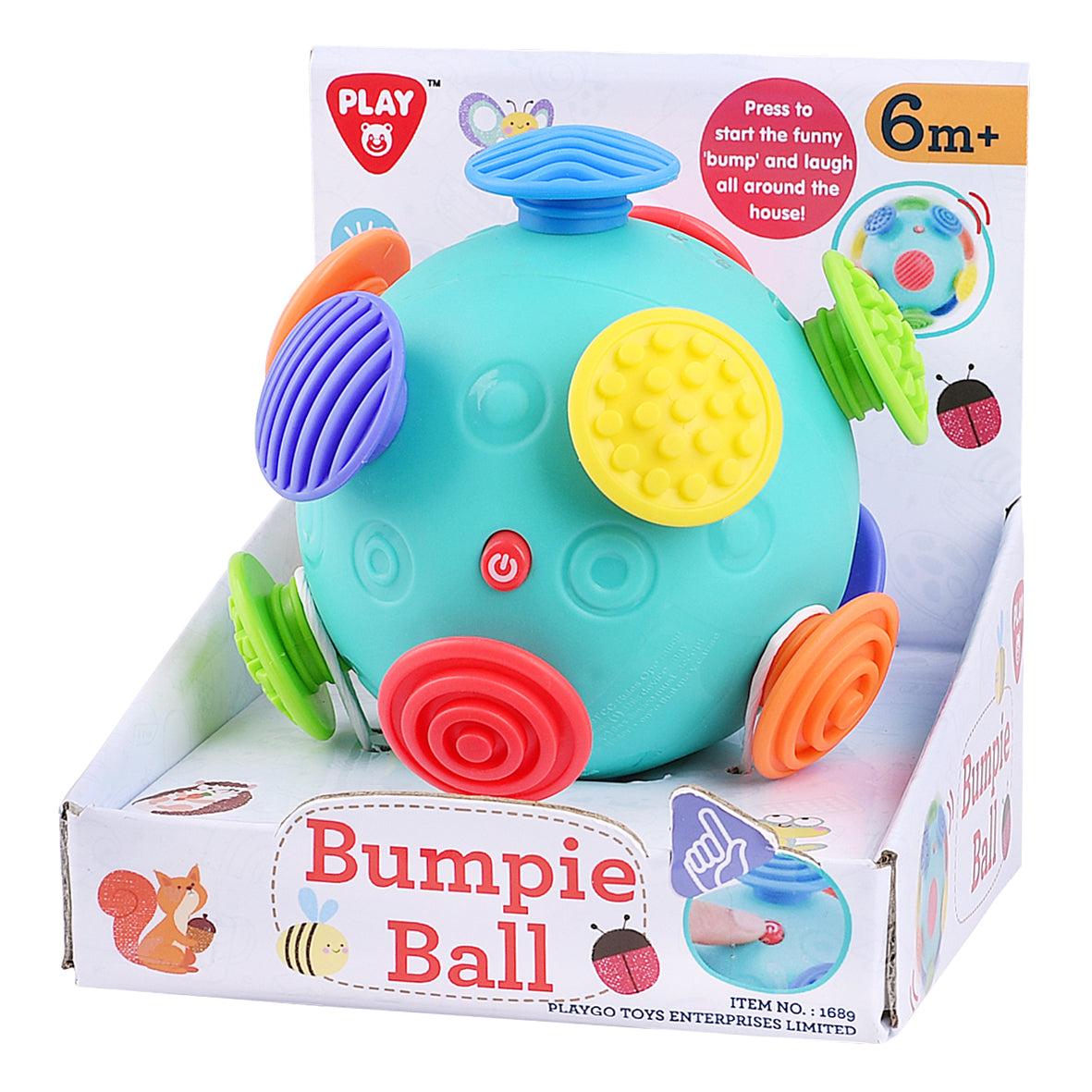 Interactive Bumpie Ball Toy Layout