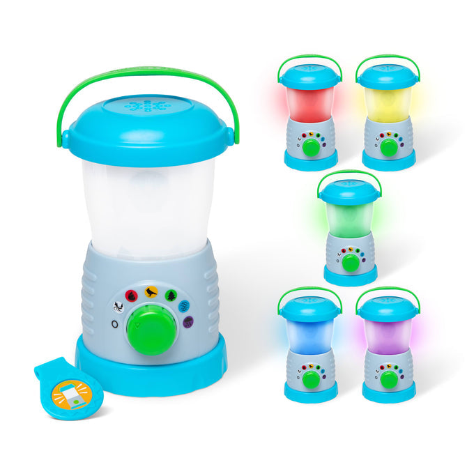 Interactive Camping Lantern Toy Layout