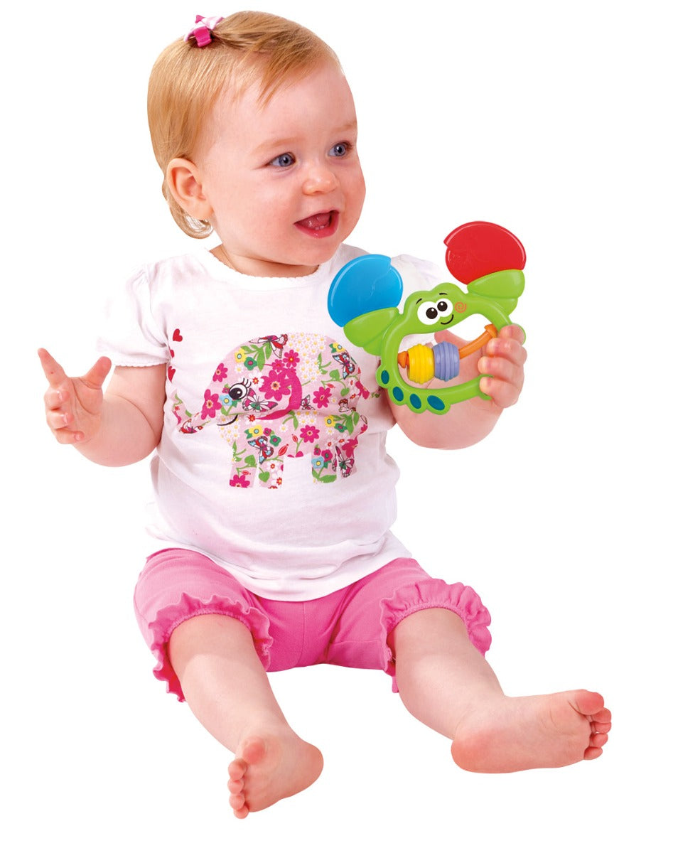 Interactive Crab Shaker Rattle Toy Layout