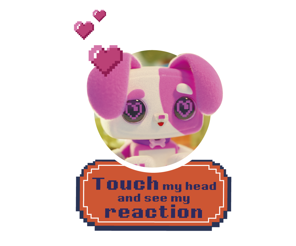 Interactive Electronic Plush Toy Front
