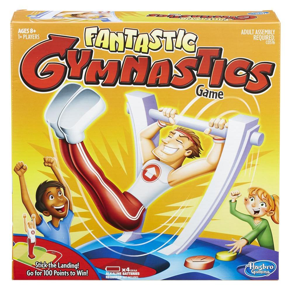 Interactive Gymnast Athlete Toy Set