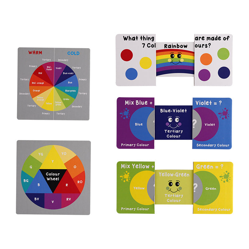 Interactive Kids Color Mixing Wheel