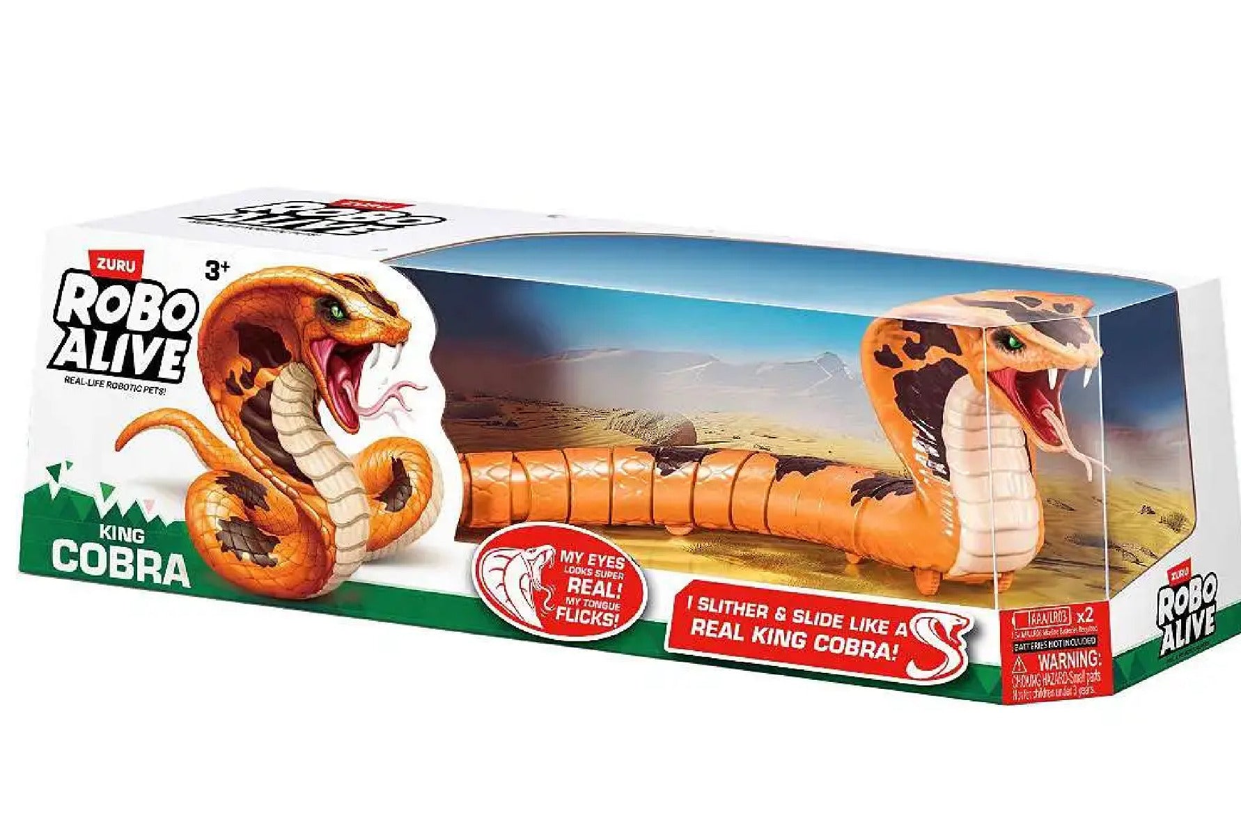 Interactive King Cobra Packaging View