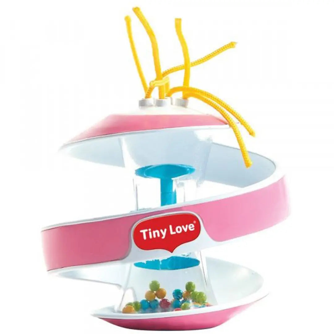 Interactive Pink Rainstick Toy Layout