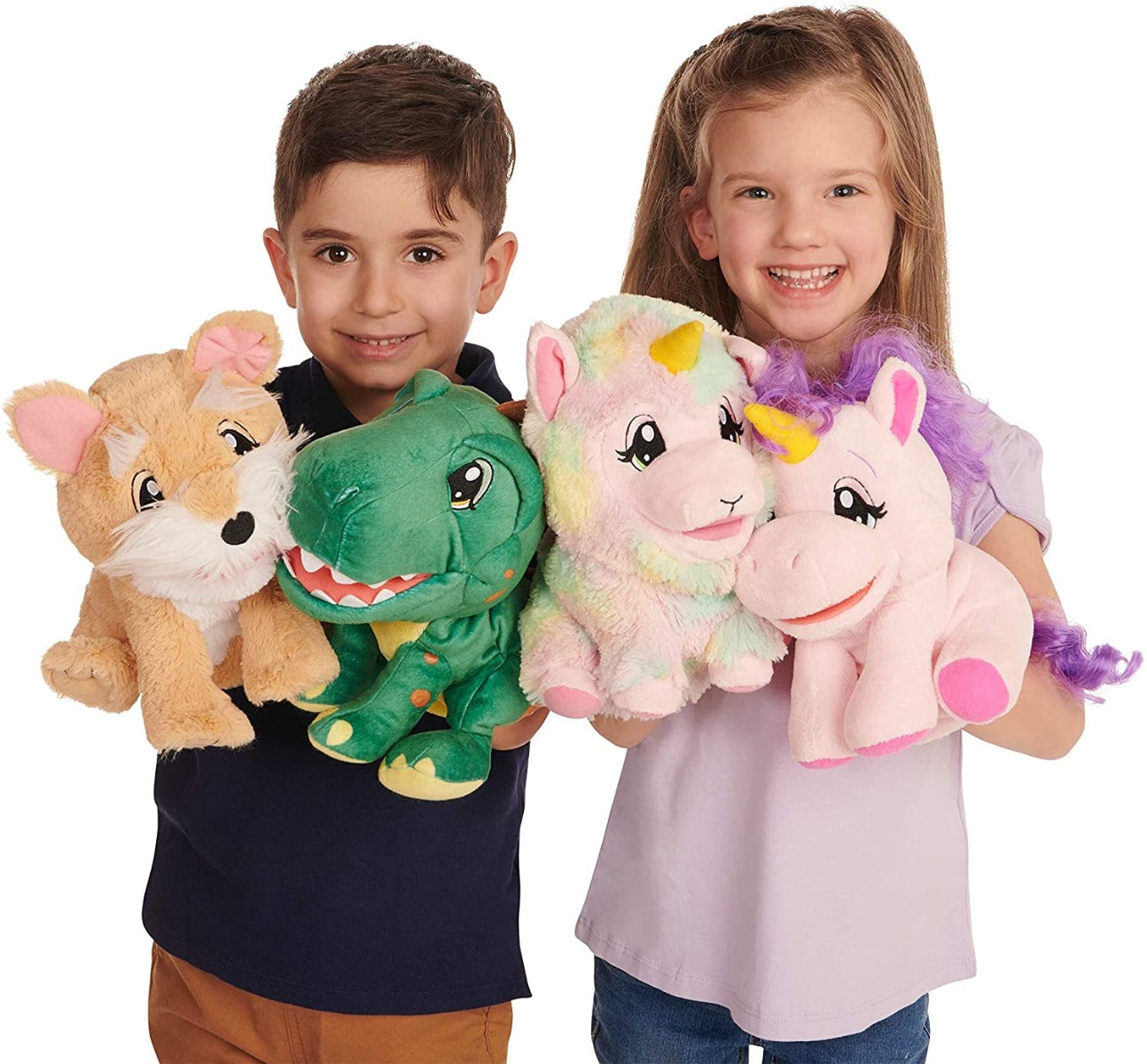 Interactive Plush Puppet Front View