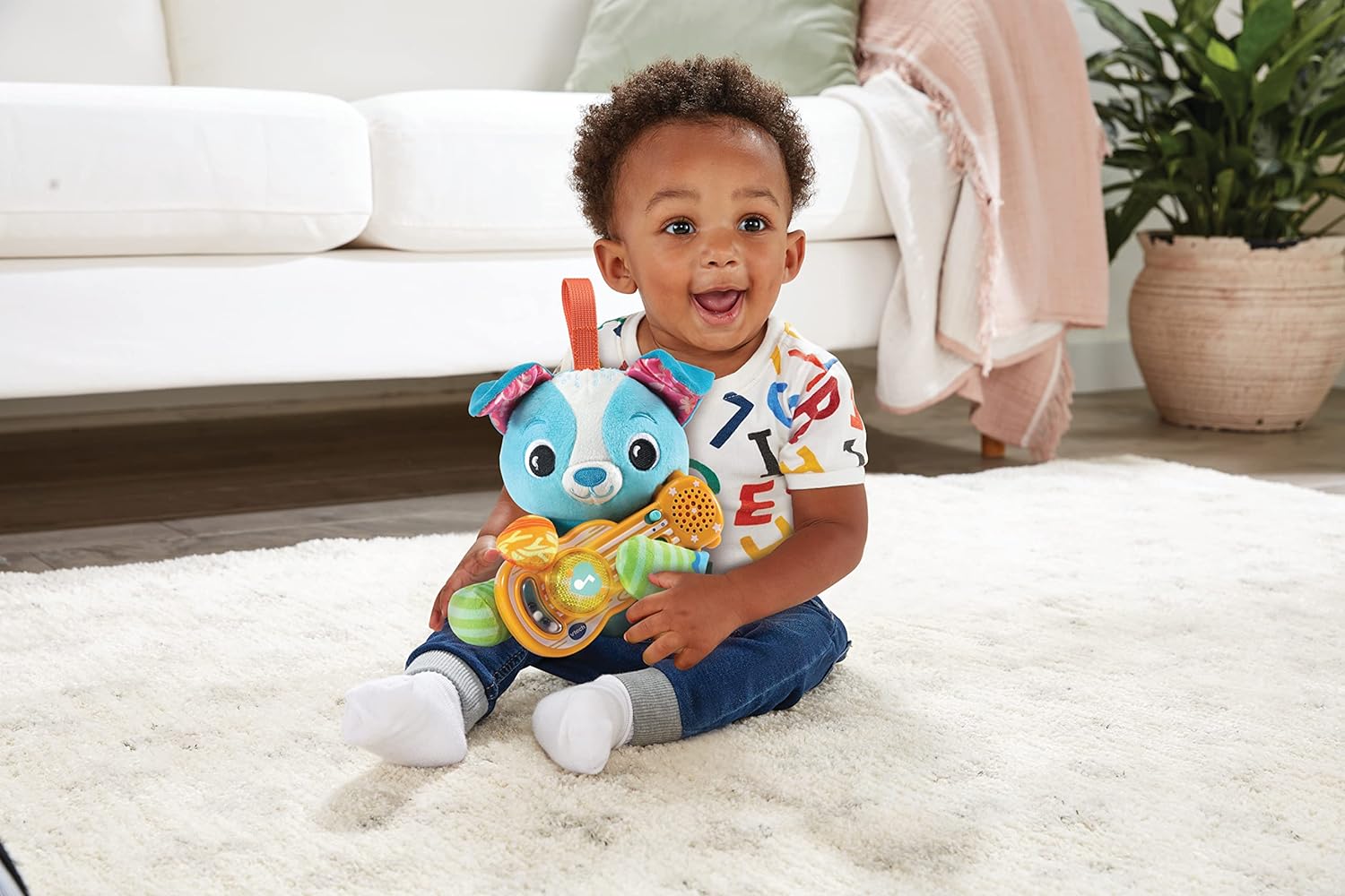 Interactive Puppy Sounds Guitar Sound Toy