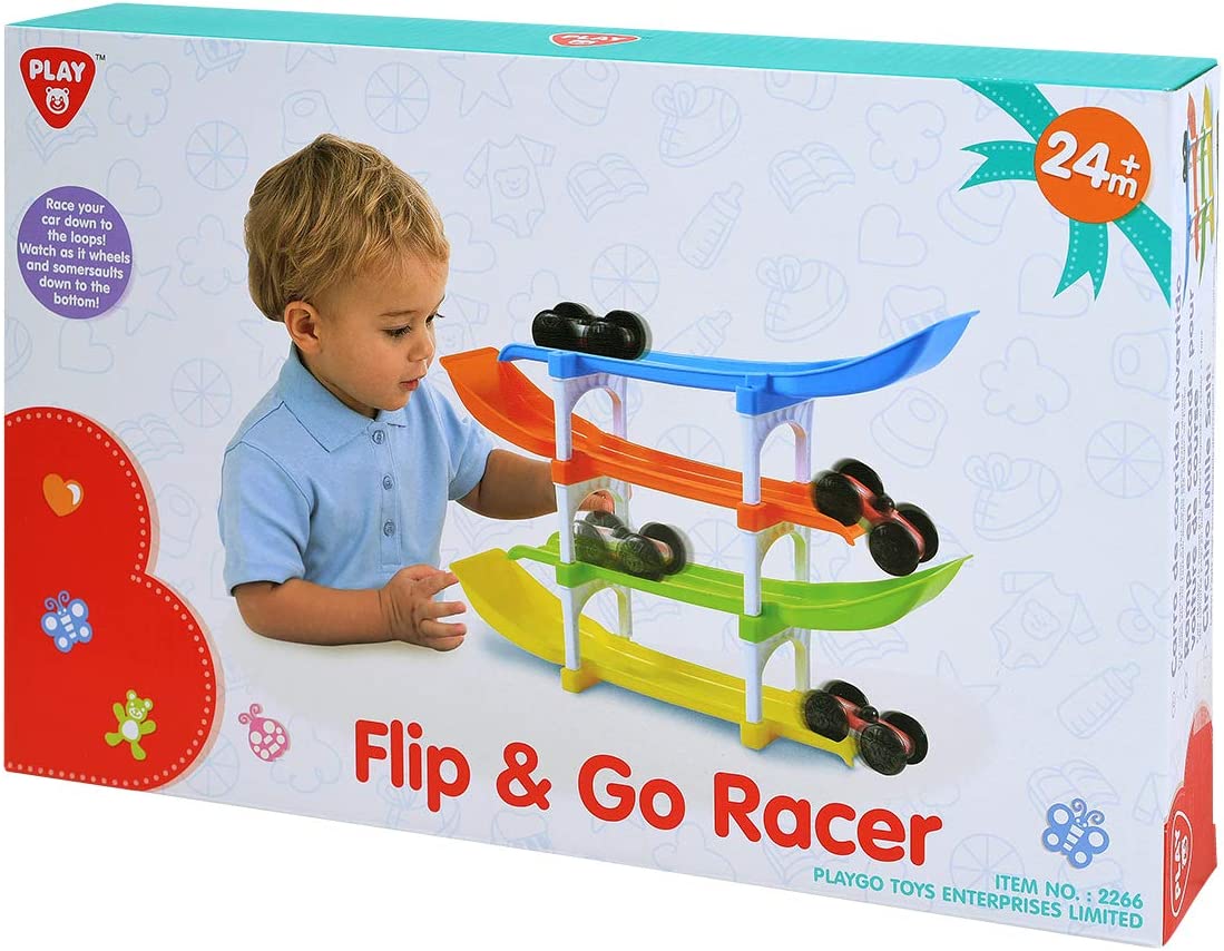 Interactive Ramp Car Toy Layout
