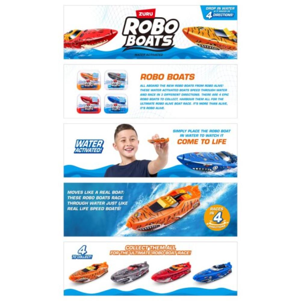 Interactive Robotic Boat Toy Box