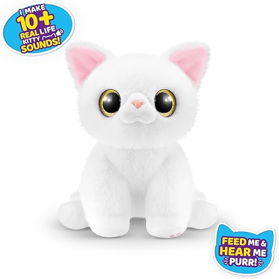 Interactive Smitten Kitten Plush Toy