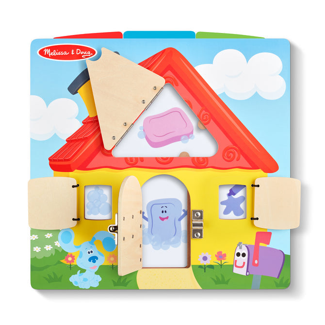 Interactive Wooden Activity Board Front View