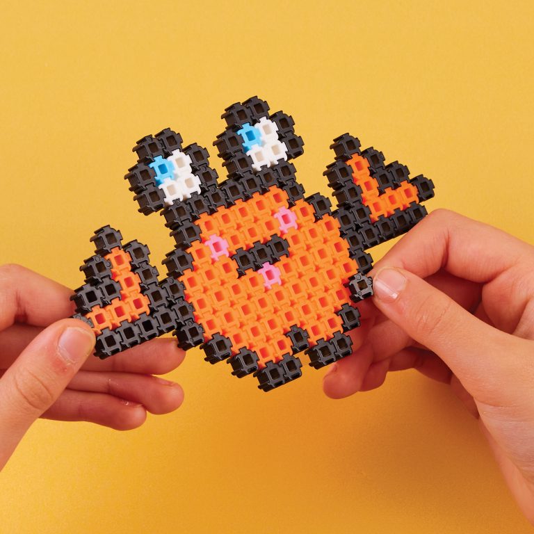 Interlocking Pixel Art Sea Animals