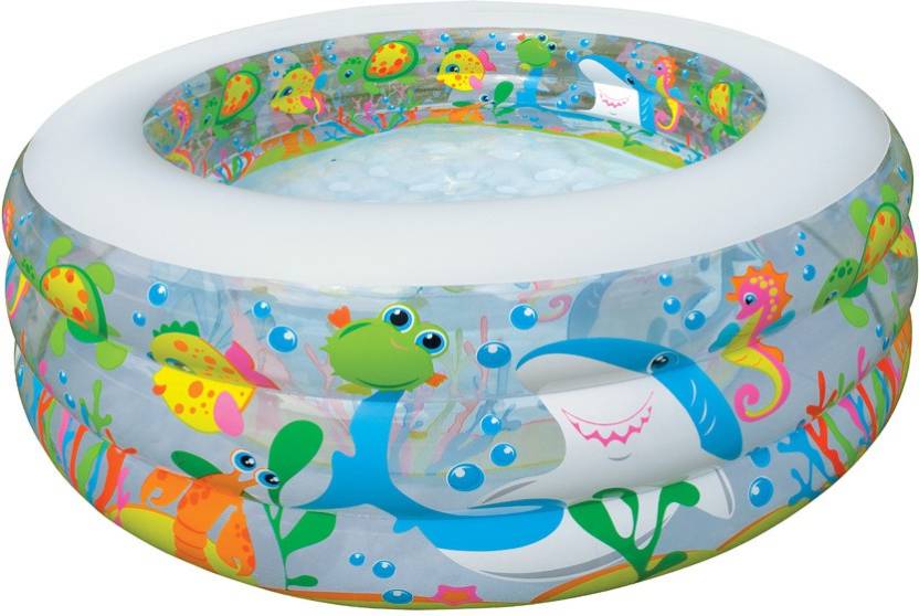 Intex inflatable aquarium pool