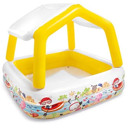 Intex sun shade pool