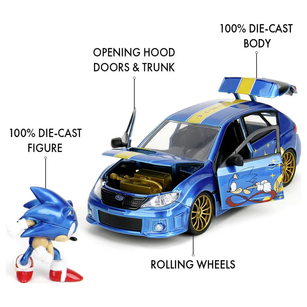 Jada Sonic 2012 Subaru Impreza WRX STI 1:24 Scale